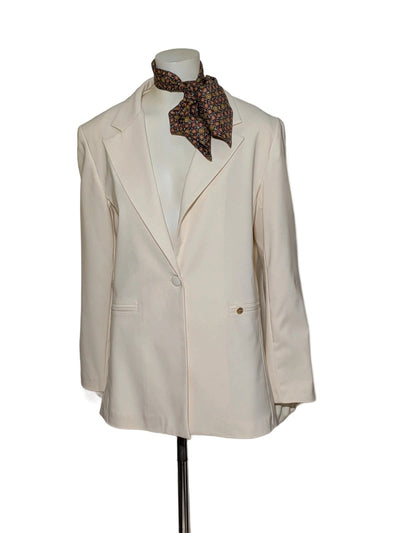 Blazer donna avorio Erica Bellucci - Made in Italy - Tg. 50