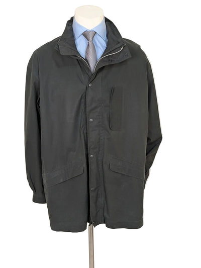 Giaccone uomo Ciesse Piumini vintage in Gore-Tex nero - Tg. 52 (XL)