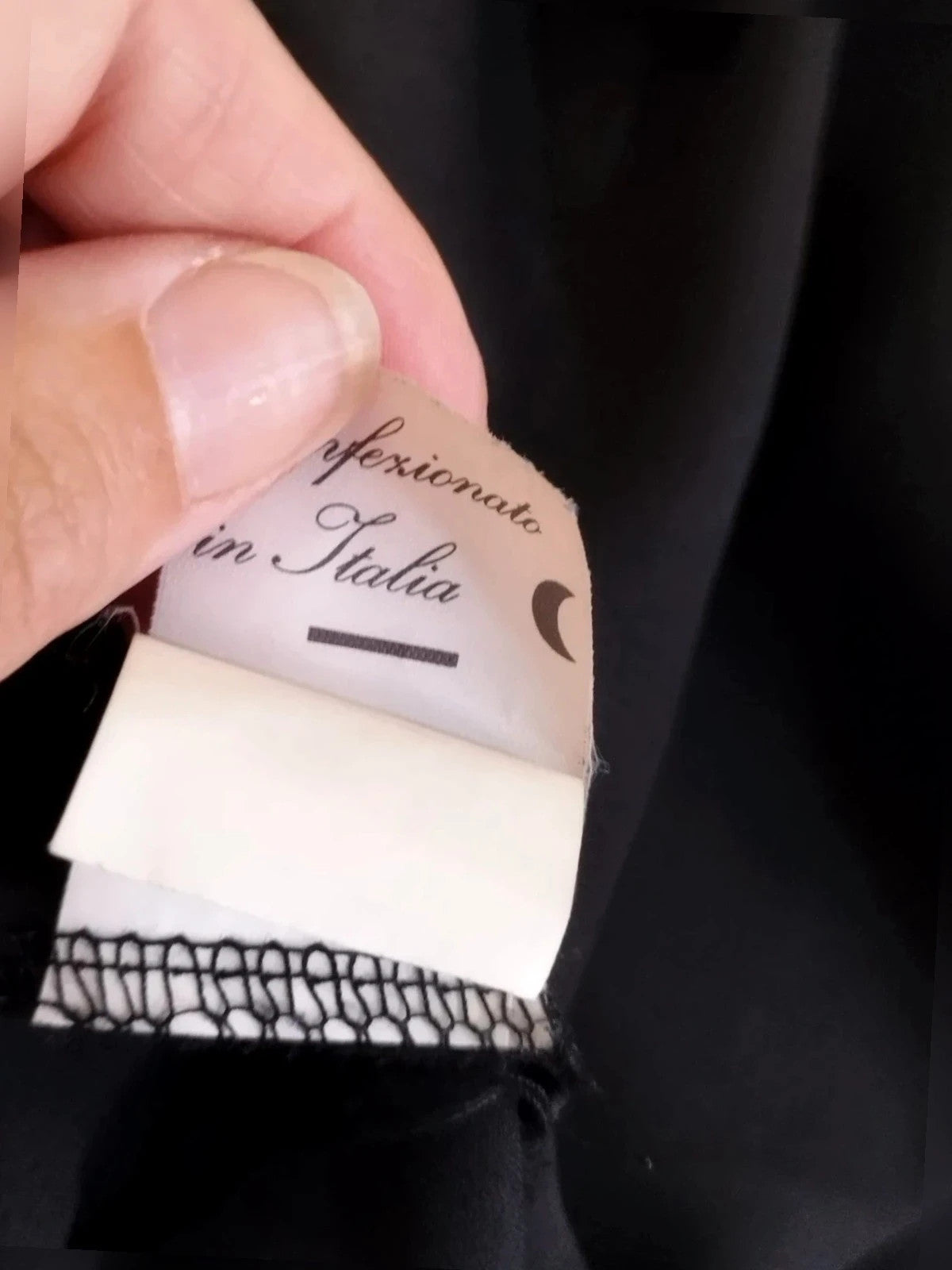 Cannella black and white floral linen maxi dress, one-shoulder design with ruffle detail.