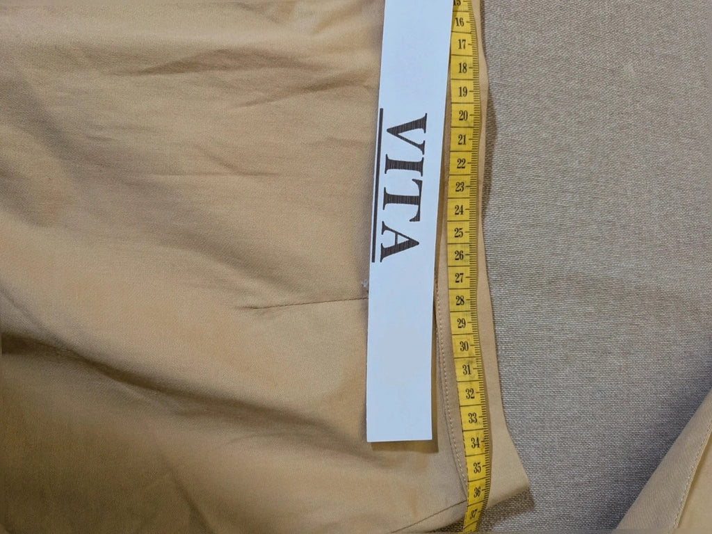 Les Deux beige skirt suit with tailored finish and quality cotton-lycra blend.
