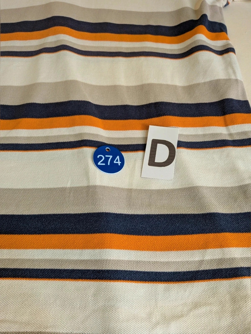Polo Ralph Lauren multi-coloured polo shirt with horizontal stripes and embroidered logo.