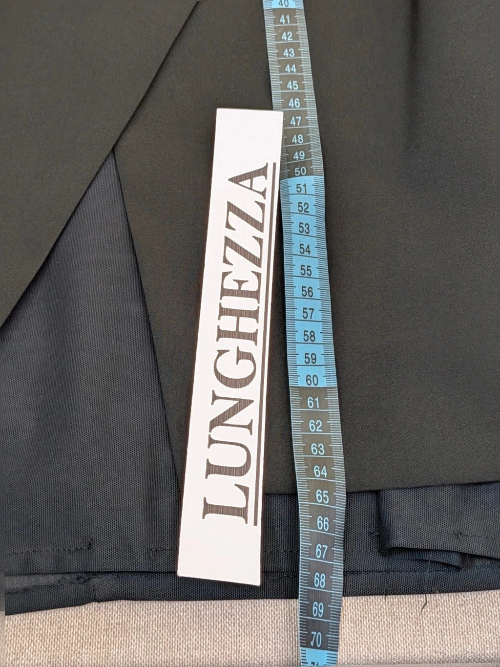 M-Made in Italy floral blazer blue and black with balloon sleeves and gold buttons.