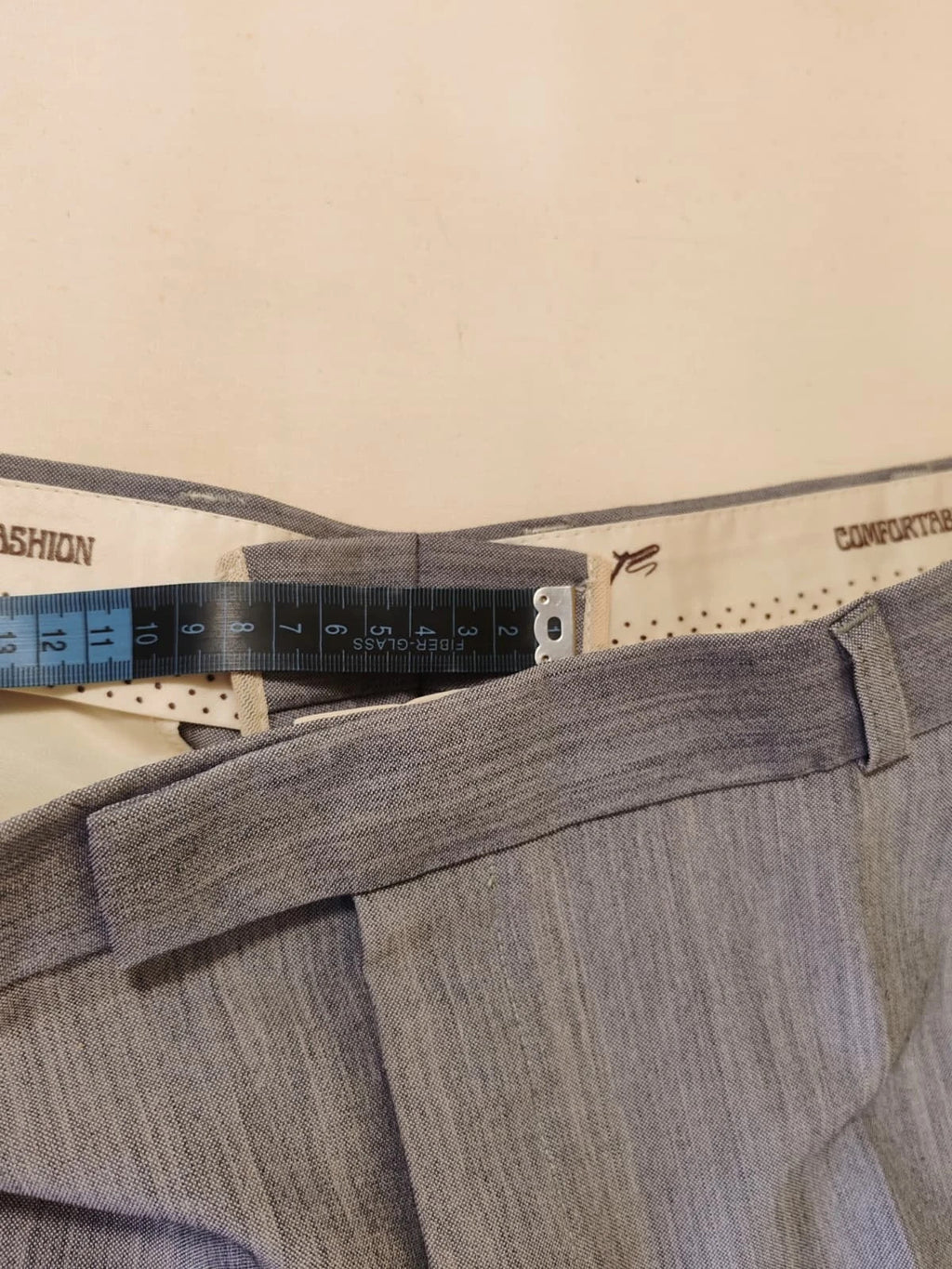 linea grey vintage jacket two-button design with West Germany label and melange fabric