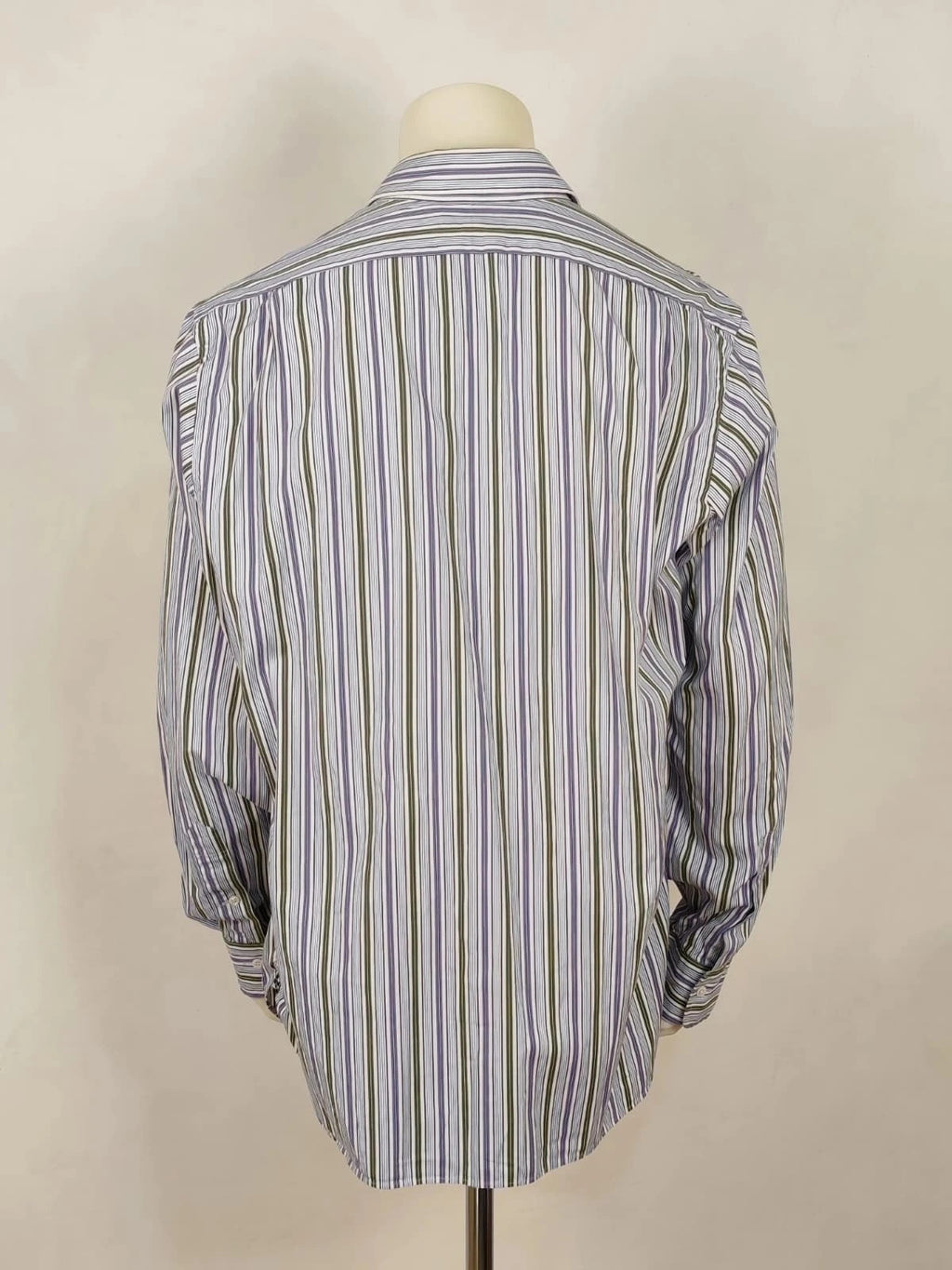 Polo Ralph Lauren multicolour striped shirt with slim fit and logo detail.