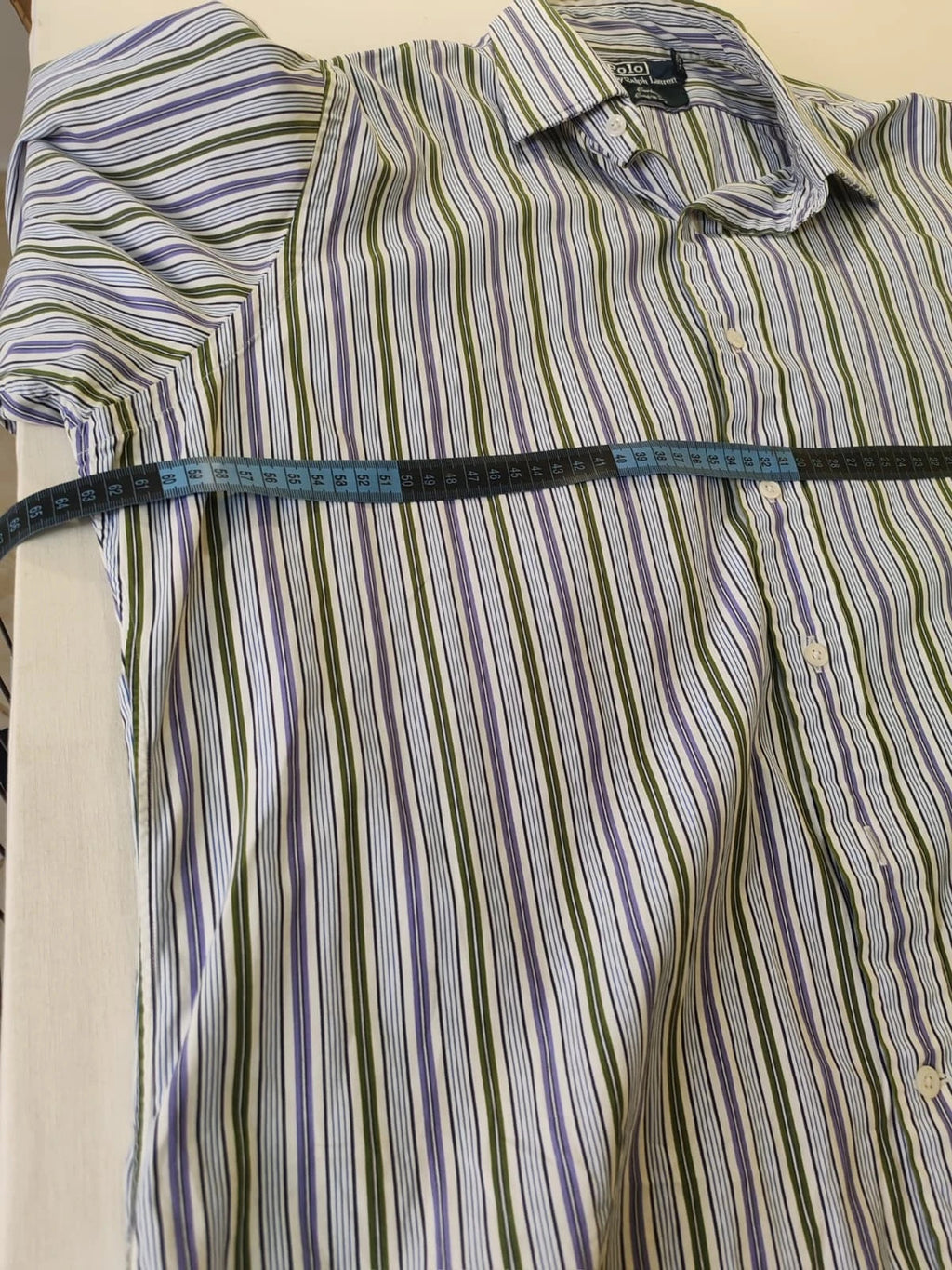Polo Ralph Lauren multicolour striped shirt with slim fit and logo detail.