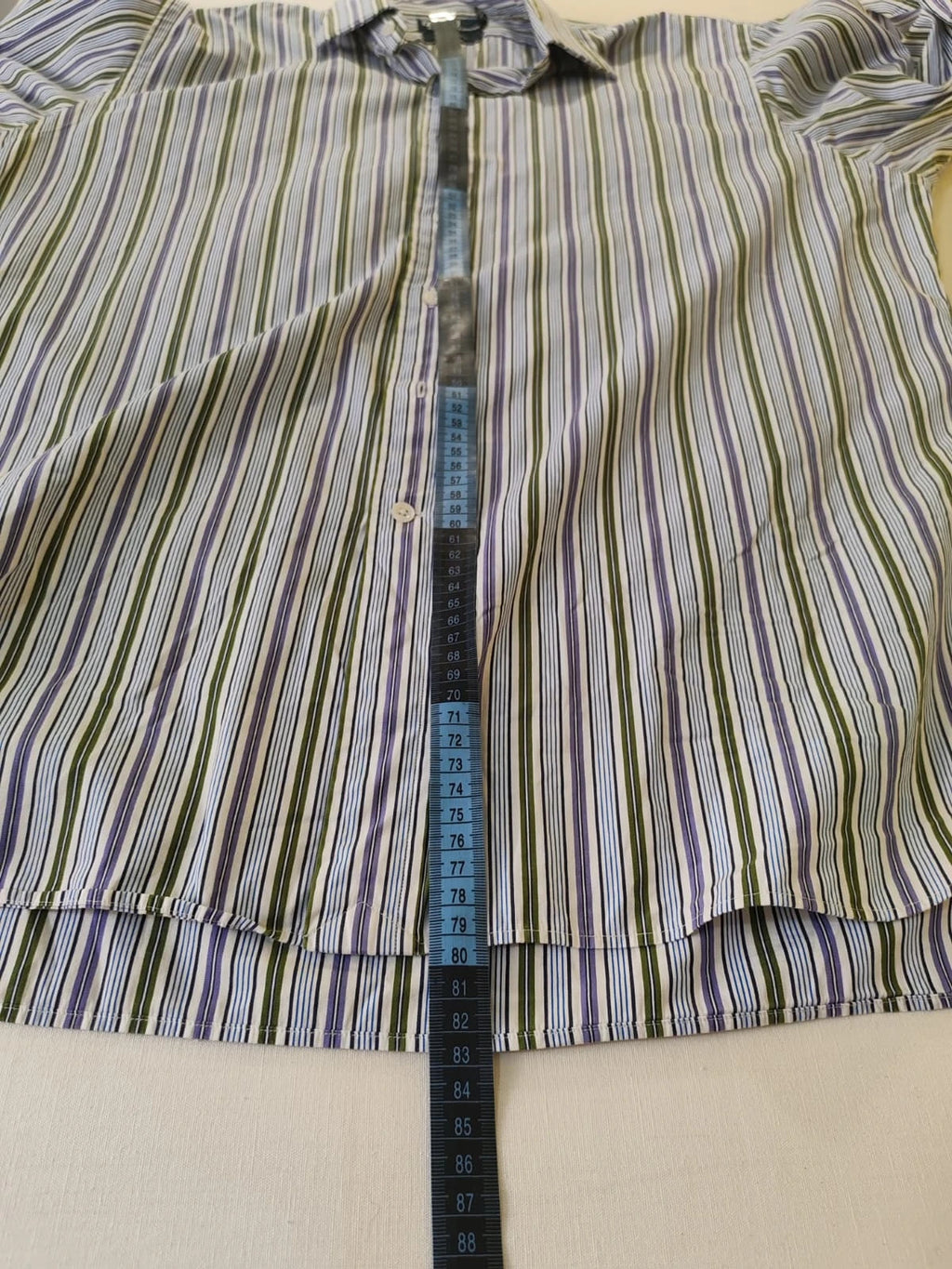 Polo Ralph Lauren multicolour striped shirt with slim fit and logo detail.