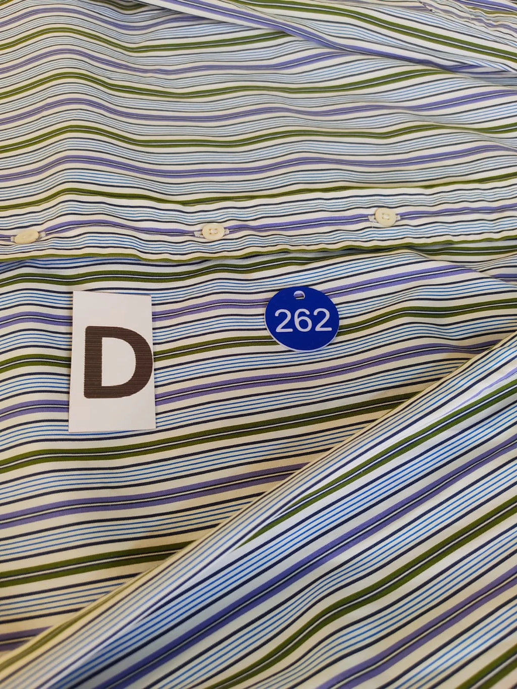 Polo Ralph Lauren multicolour striped shirt with slim fit and logo detail.