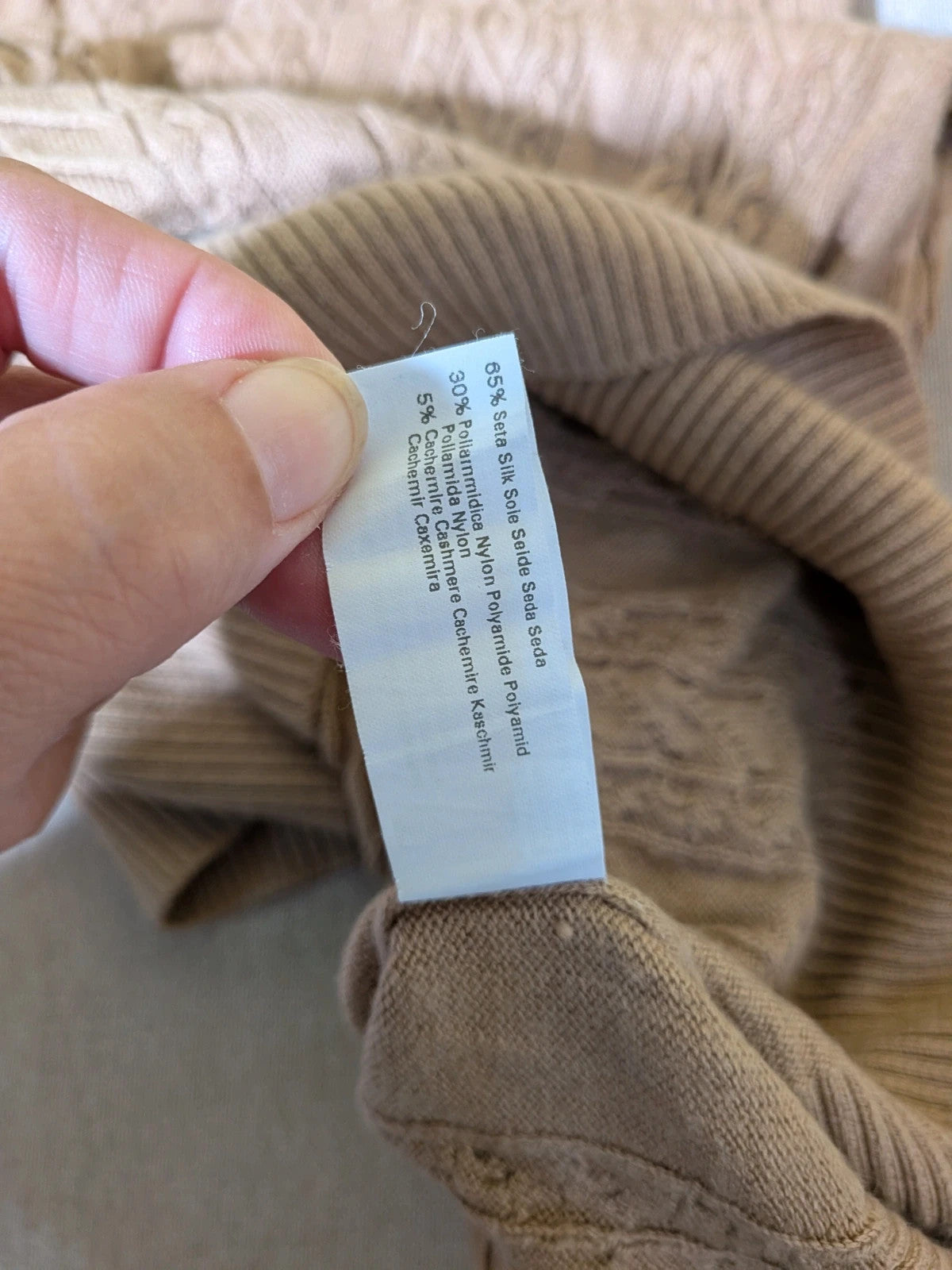 Abito in maglia Parah in seta e cashmere - foto 10
