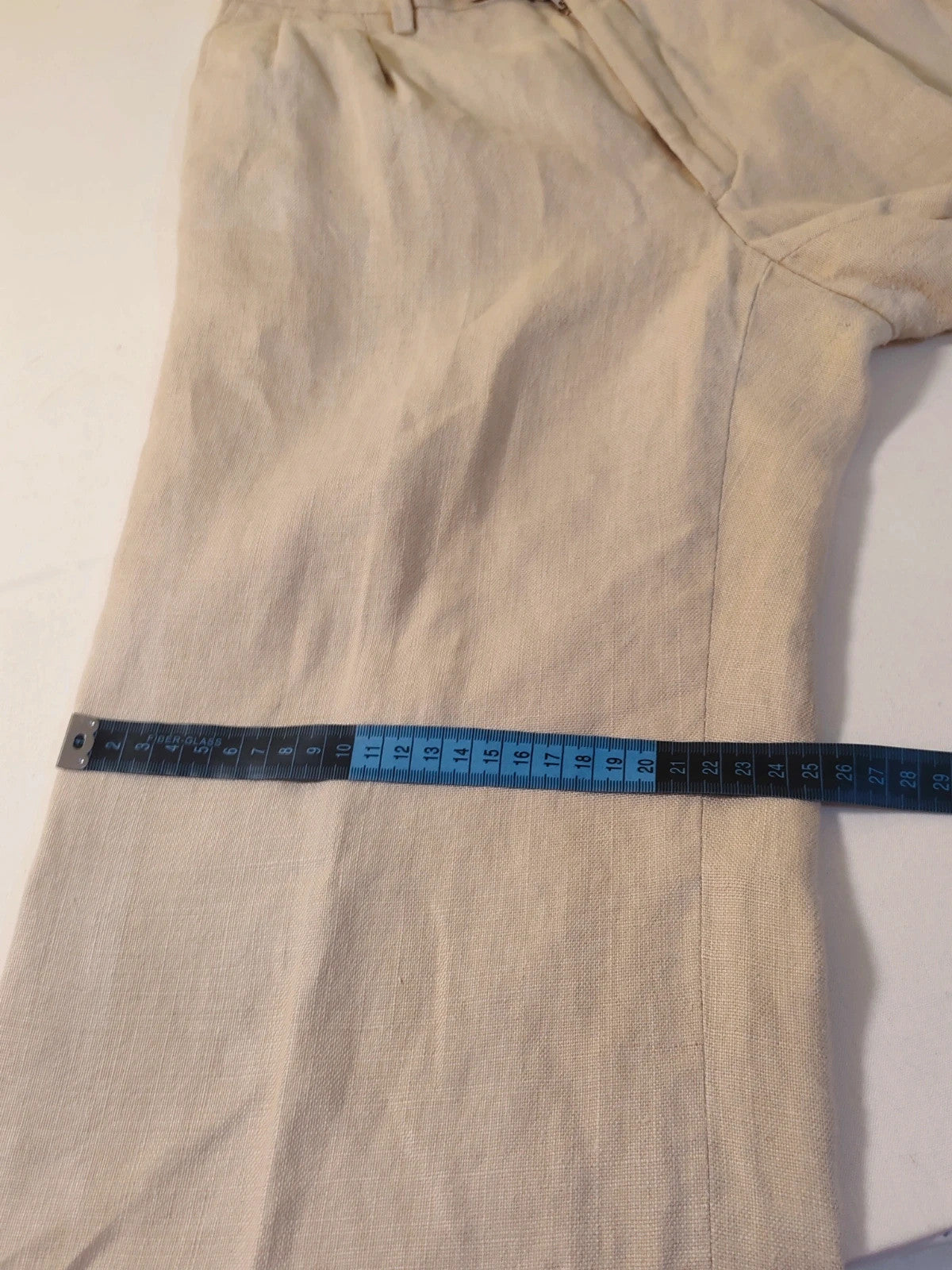 Completo uomo Linea Simonetti in lino beige - foto 14