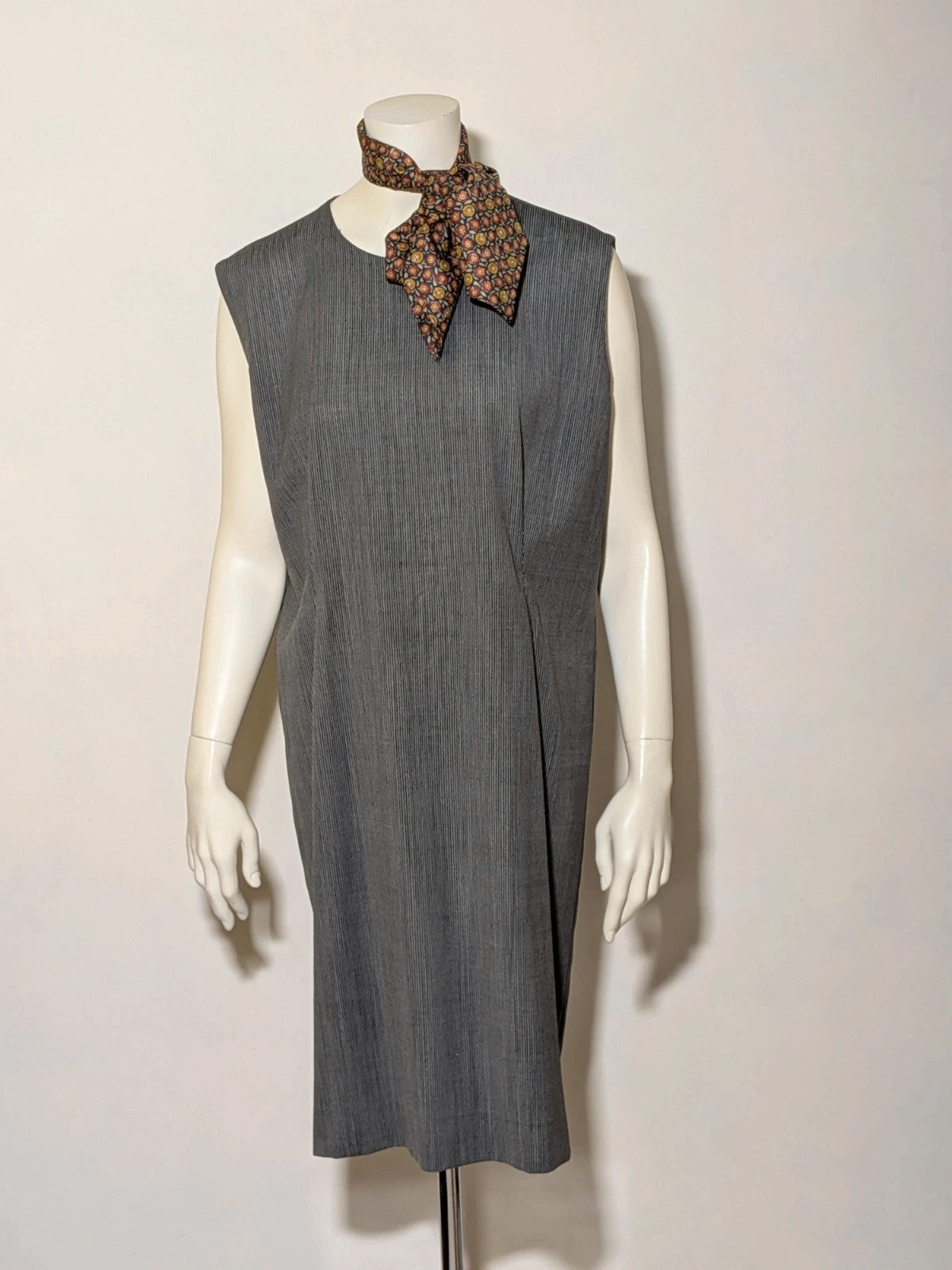 Completo donna vintage grigio giacca e abito - foto 3