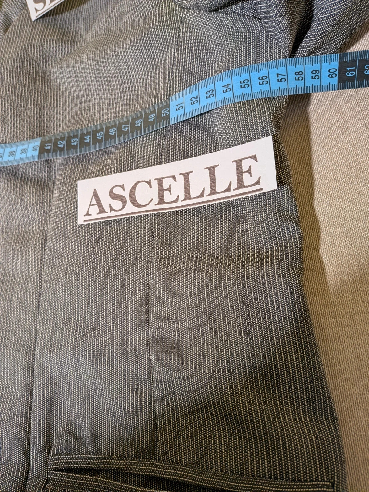 Completo donna vintage grigio giacca e abito - foto 8