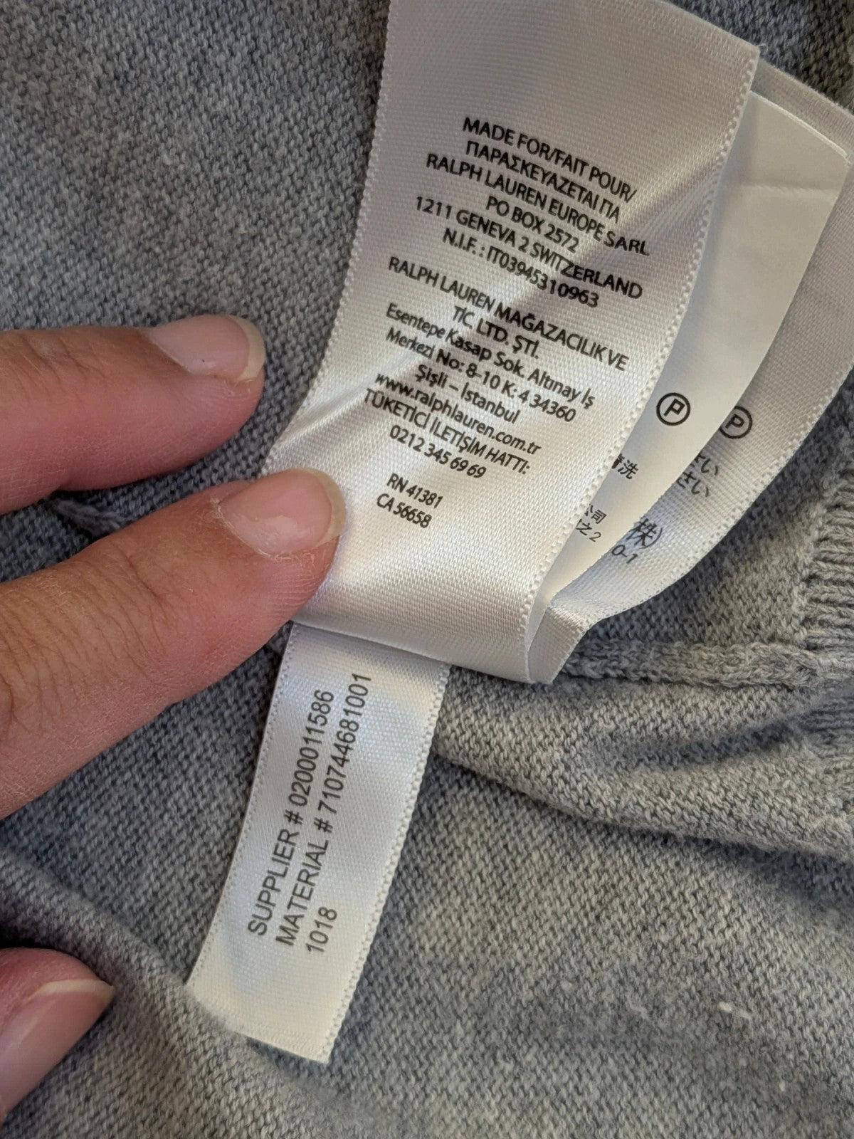 Cardigan uomo Polo Ralph Lauren grigio - foto 13