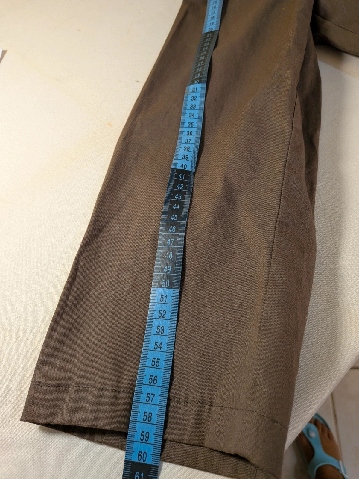 Completo donna vintage marrone giacca e gonna a pieghe - foto 9
