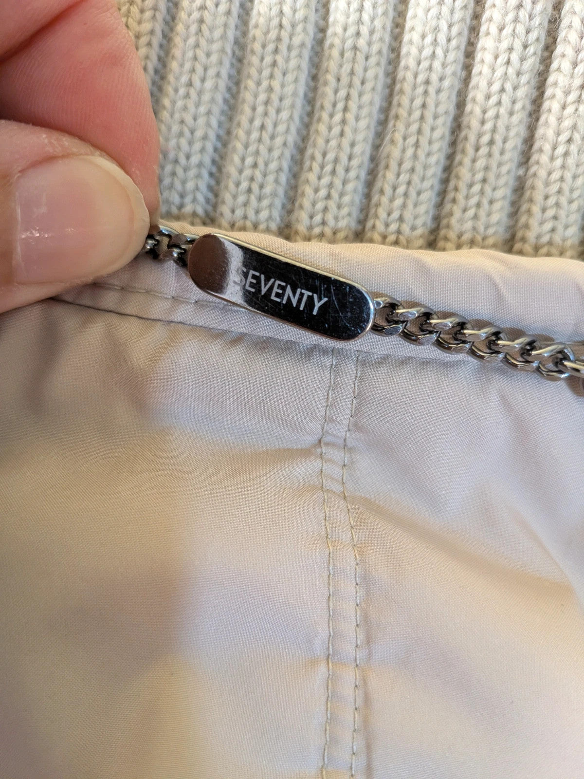Piumino donna Seventy beige sabbia - foto 3