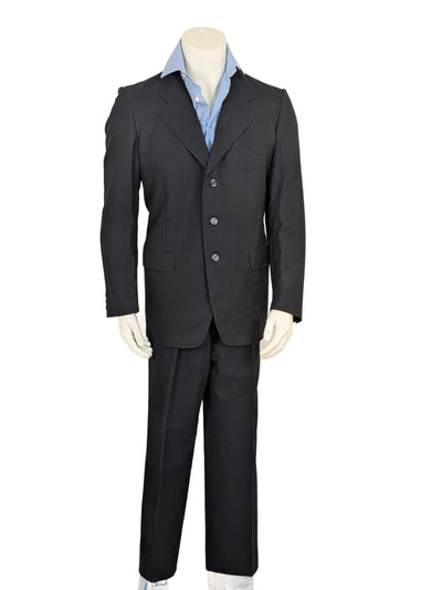 Completo uomo vintage Confezioni San Remo Linea Rossa in pura lana vergine - Tg. 52