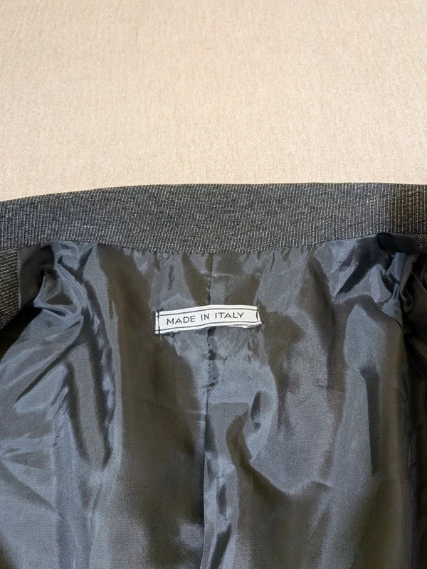 Tailleur Pantalone Antracite Made in Italy