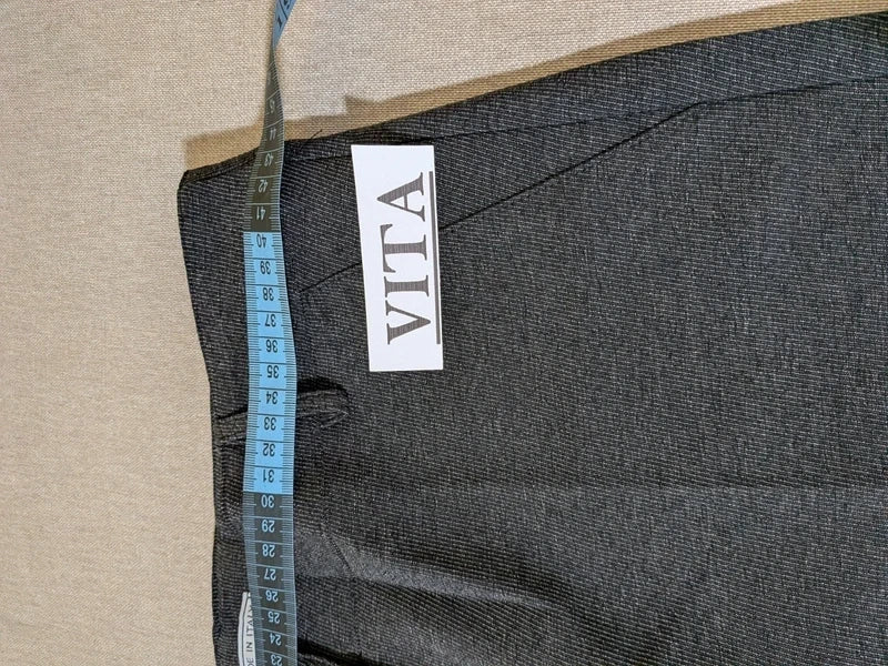 Tailleur Pantalone Antracite Made in Italy