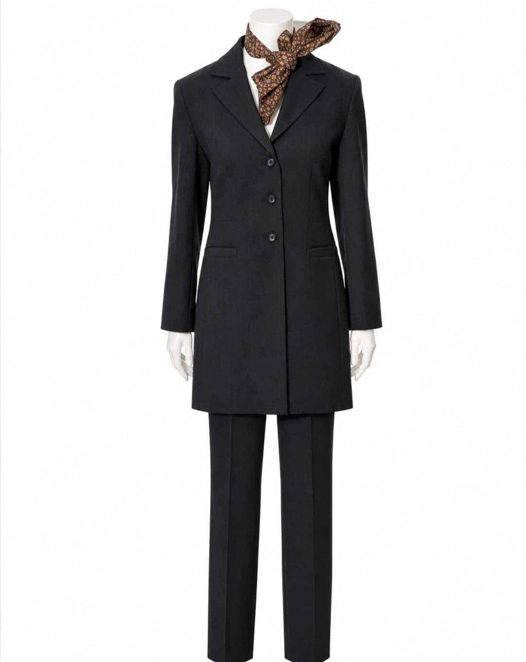Tailleur Pantalone Pheder Studio Vintage Grigio Scuro