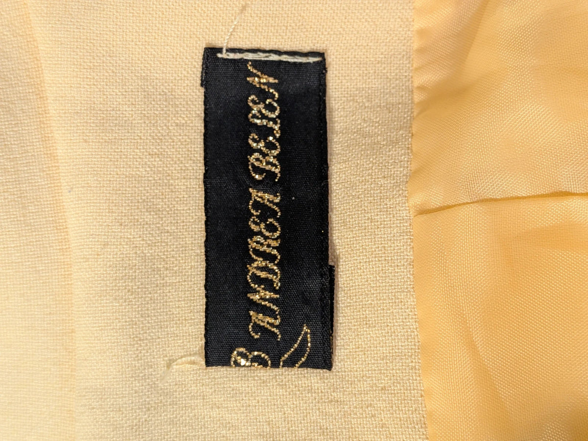 Completo donna vintage 3 pezzi giallo e marrone - foto 8