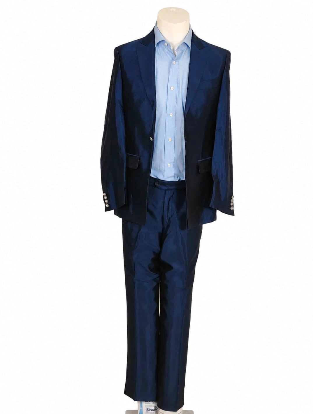 Abito uomo Pat Maseda Collection blu notte - foto 2
