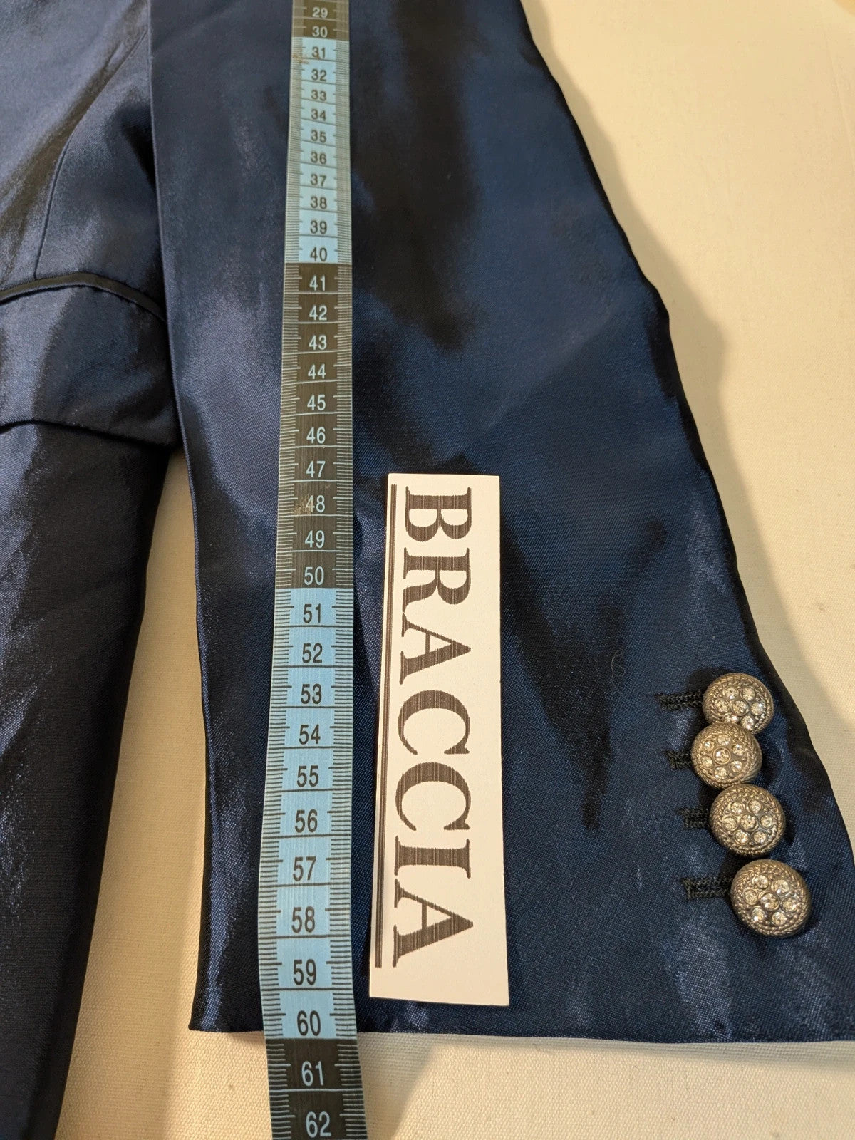 Abito uomo Pat Maseda Collection blu notte - foto 16