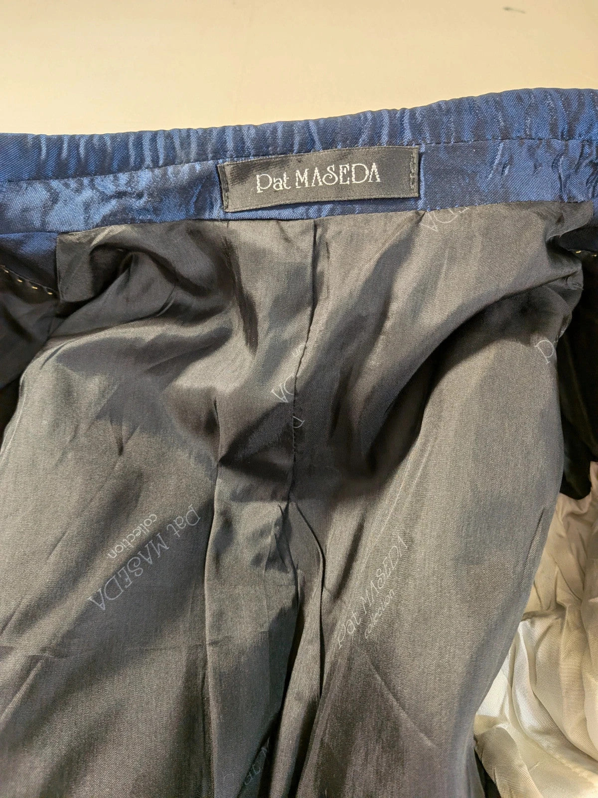 Abito uomo Pat Maseda Collection blu notte - foto 10