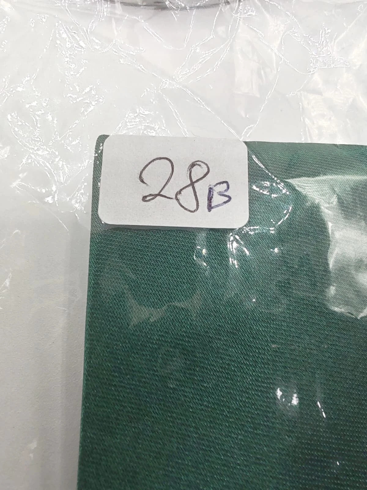 Cravatta uomo verde smeraldo tinta unita in poliestere - foto 7