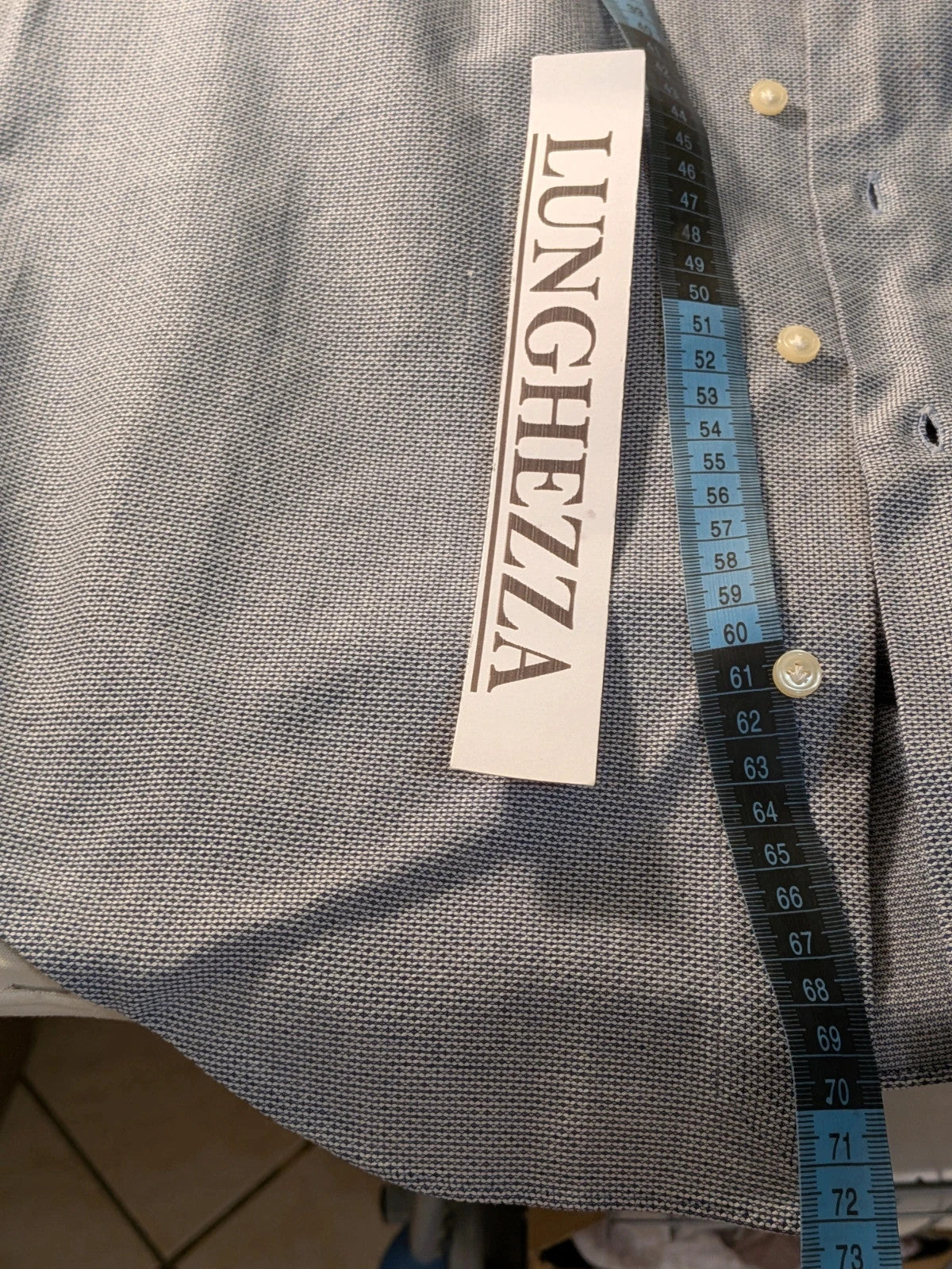 Gutteridge grey men's shirt micro-pattern 100% cotton with logo detail.