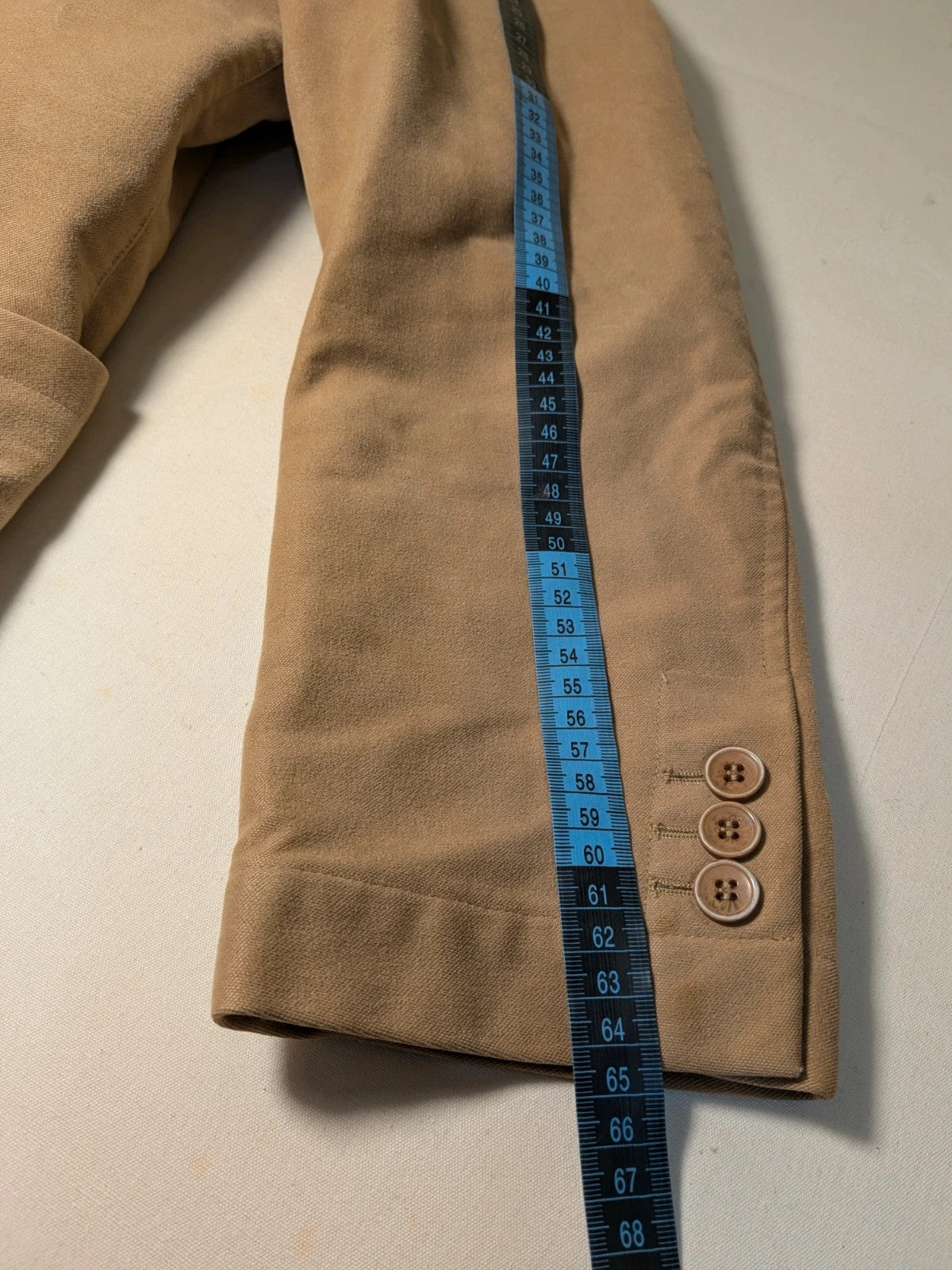 Trench uomo Edoardo Morini Firenze beige con giubbino interno imbottito e chiusura a bottoni