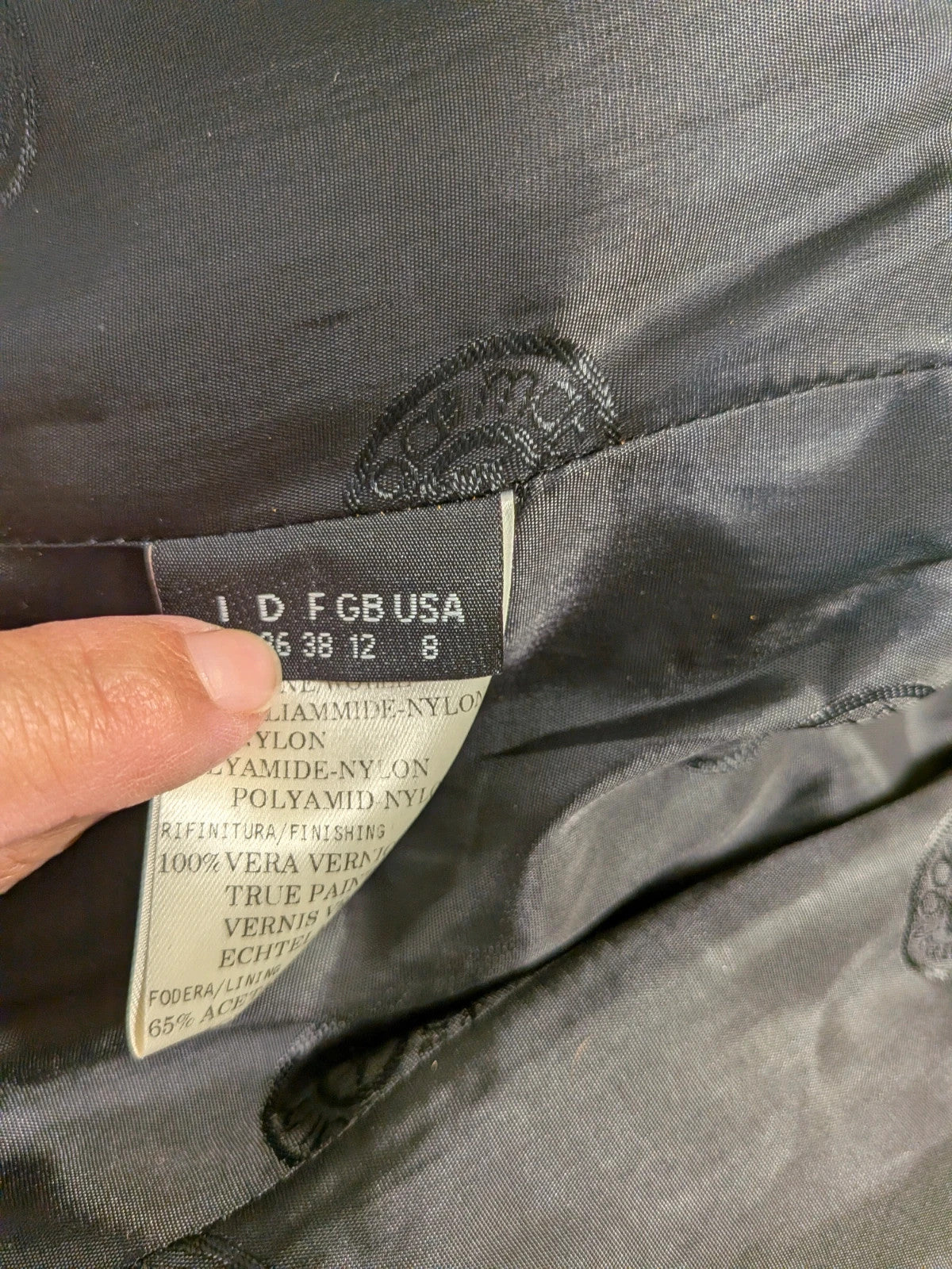 Cappotto donna Mattiolo doppiopetto nero in misto lana