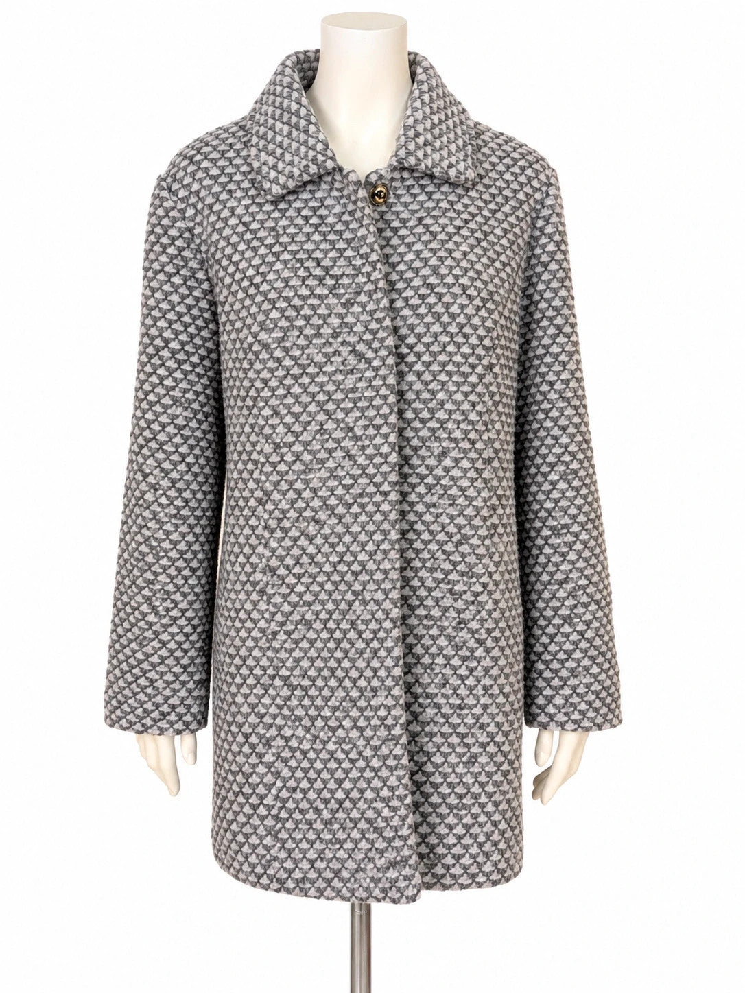 Cappotto donna RevolutionStyle grigio e rosa