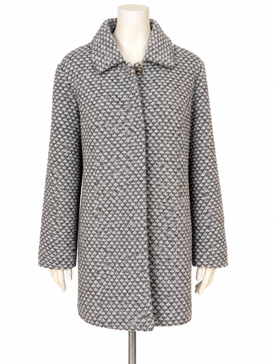 Cappotto donna RevolutionStyle grigio e rosa