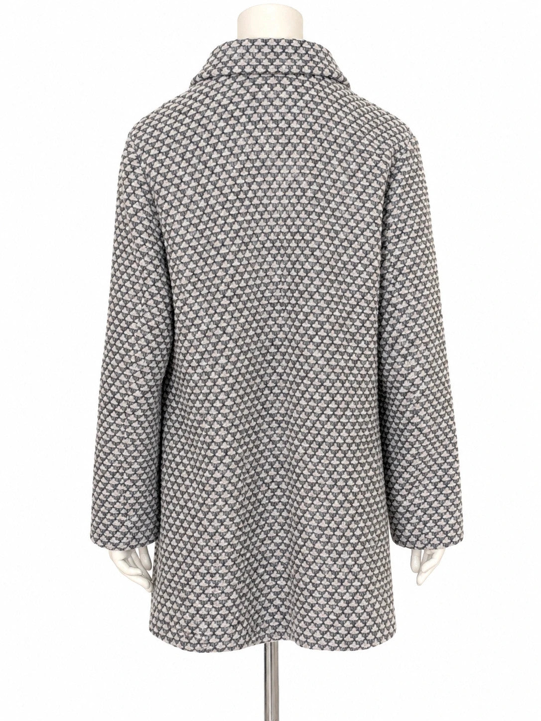 Cappotto donna RevolutionStyle grigio e rosa