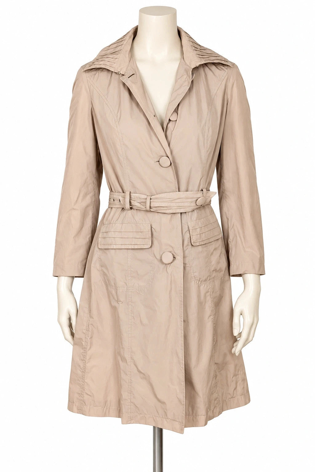 Trench donna Giulia Valli Kiss Kiss beige