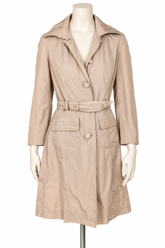 Trench donna Giulia Valli Kiss Kiss beige