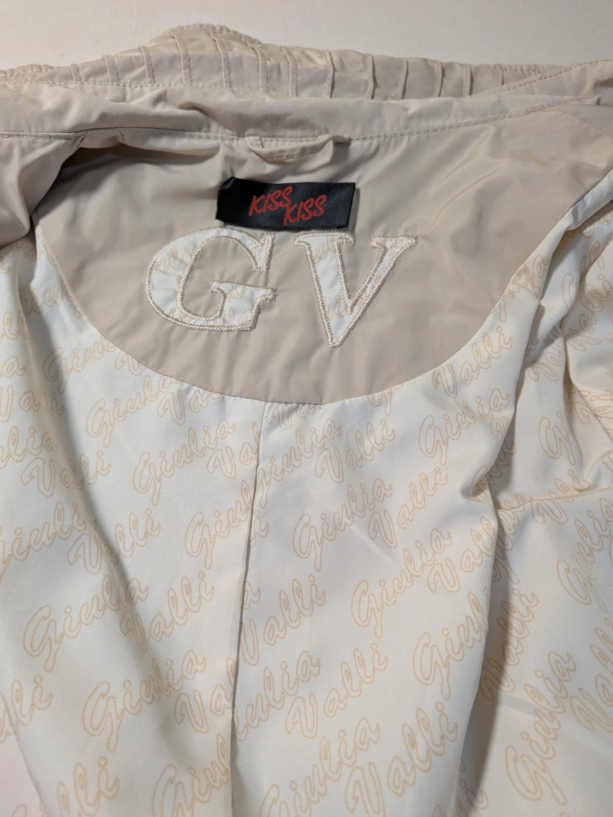 Trench donna Giulia Valli Kiss Kiss beige