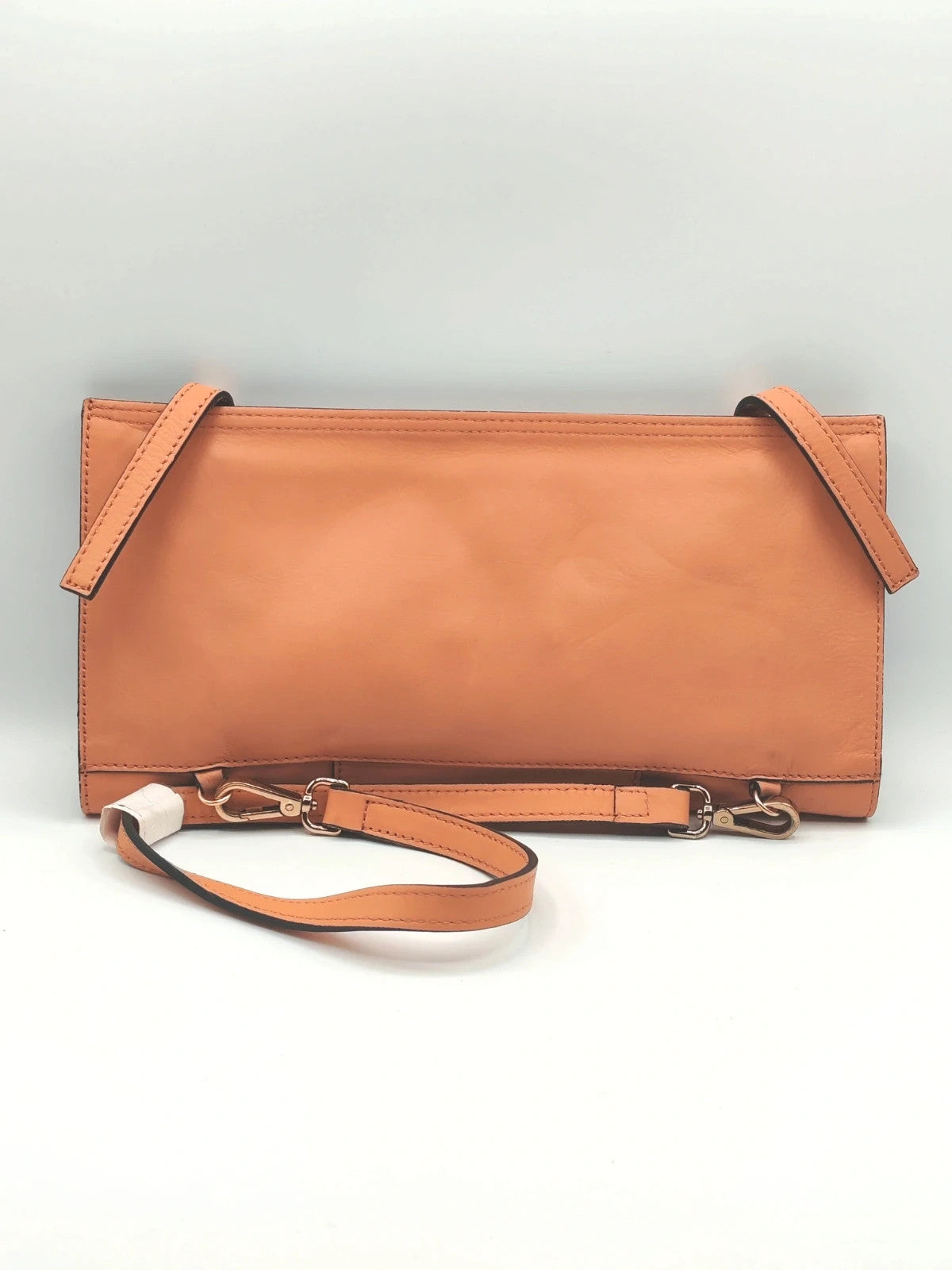 Borsa donna Innuè in vera pelle color cuoio con tracolla