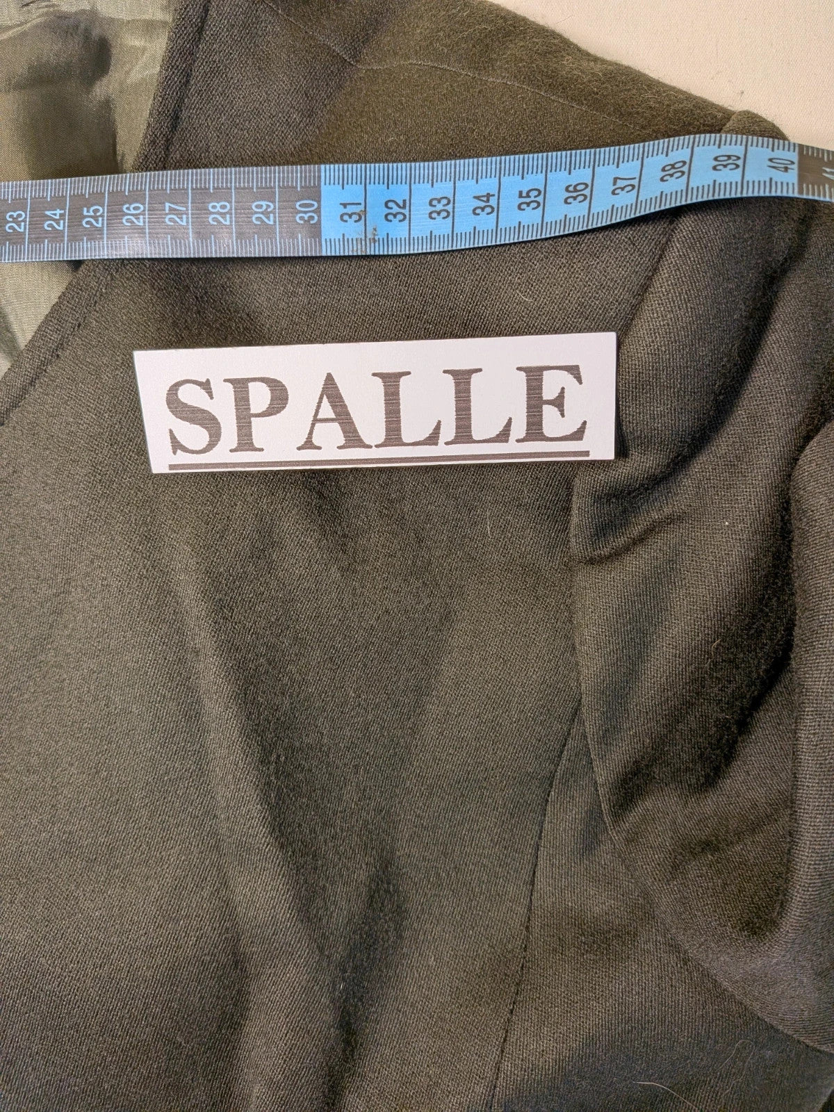 Tailleur donna Persona verde scuro in lana vergine