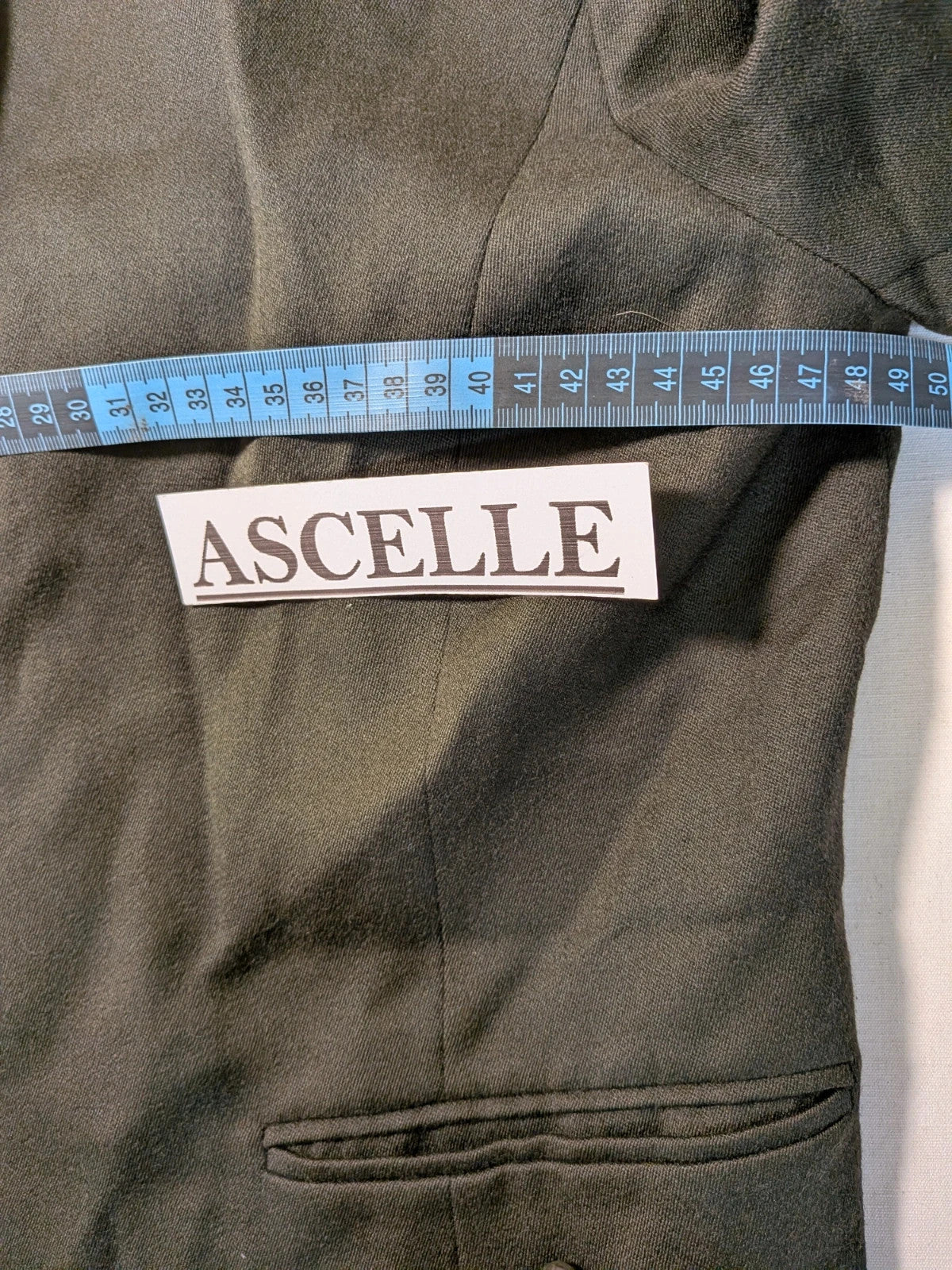Tailleur donna Persona verde scuro in lana vergine