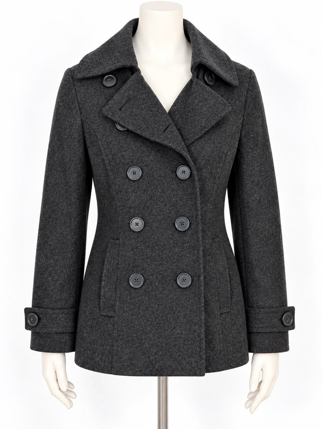 Cappotto caban donna L.O.G.G. grigio scuro