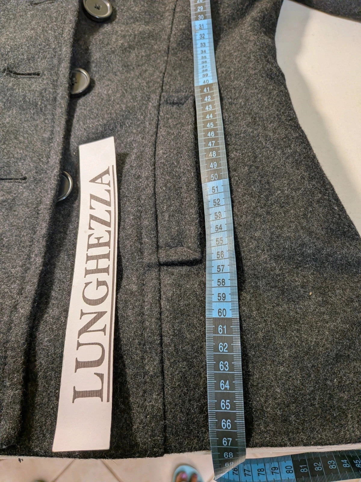 Cappotto caban donna L.O.G.G. grigio scuro