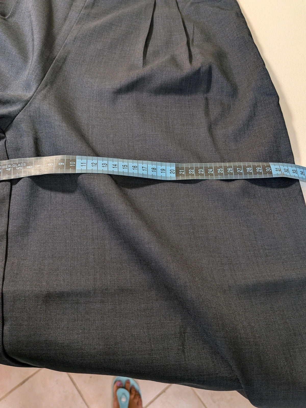 Tailleur donna Shein blu scuro, blazer doppiopetto e pantaloni