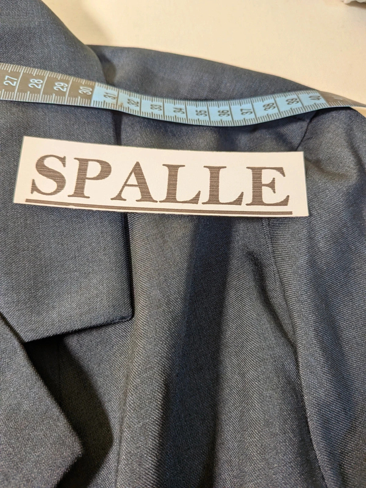 Tailleur donna Shein blu scuro, blazer doppiopetto e pantaloni