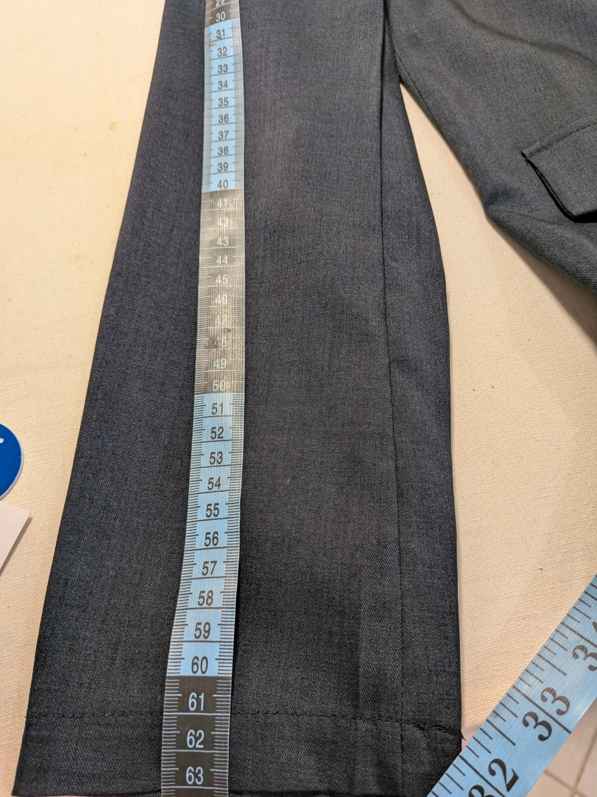 Tailleur donna Shein blu scuro, blazer doppiopetto e pantaloni