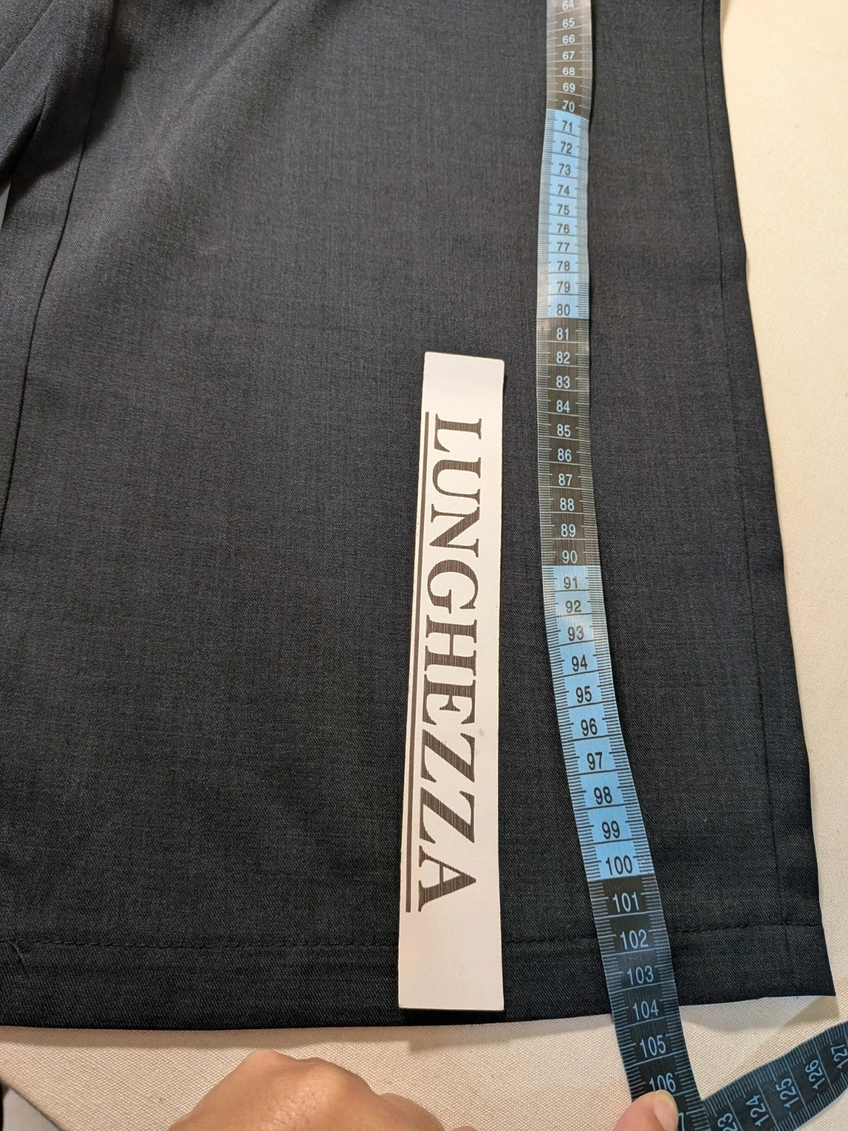 Tailleur donna Shein blu scuro, blazer doppiopetto e pantaloni