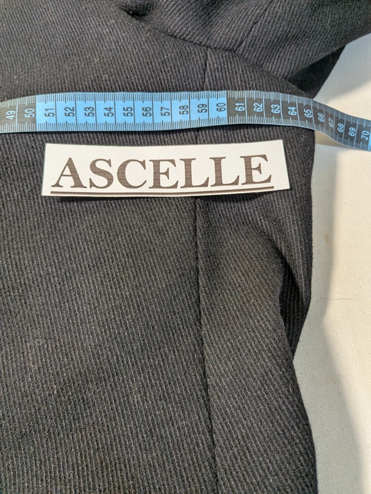 Cappotto uomo Nostar nero in misto lana, tre bottoni
