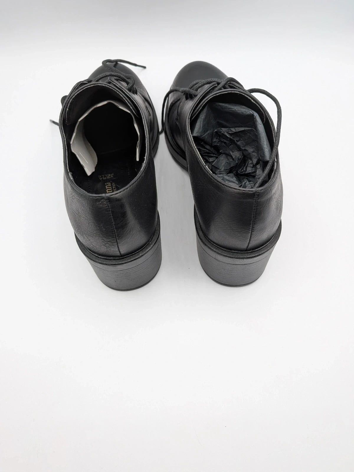 Scarpe stringate donna nere in vera pelle Primadonna Collection