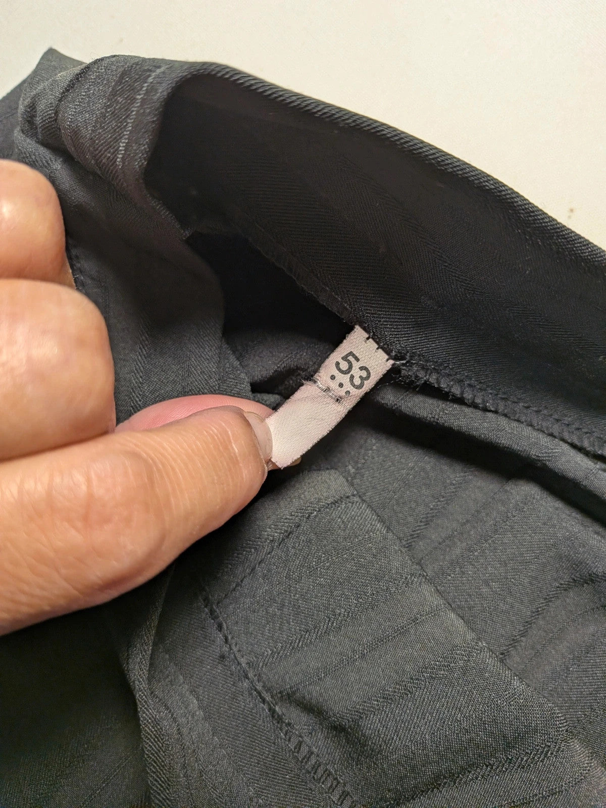 Abito uomo Impronte Digitali gessato grigio - foto 6