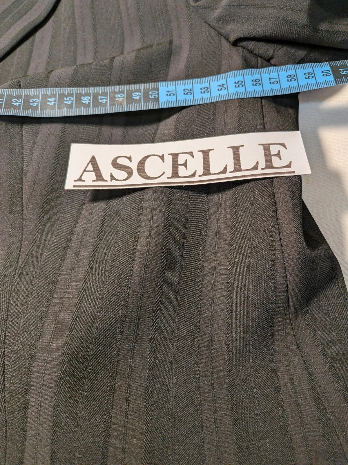 Abito uomo Impronte Digitali gessato grigio - foto 12