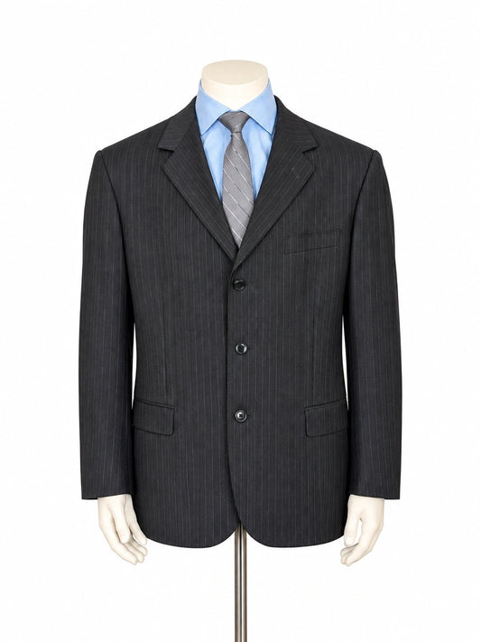 Blazer uomo Acquaviva 1940 grigio gessato - foto 1